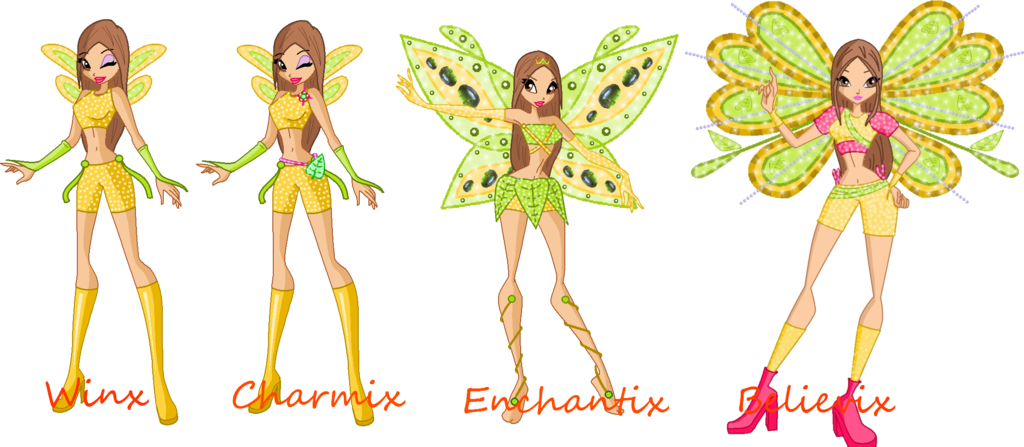 Els All Transformation By Yorbenboy1993 - Winx Club All Transformations Names (1024x447)