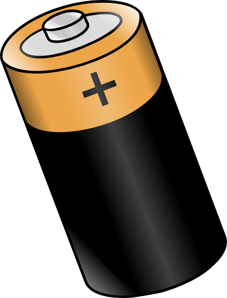Battery Clip Art (548x720)