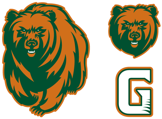 Chicago Bears Logo Grizzly Bear Georgia Gwinnett College - Grizzly Bear Logo (600x450)