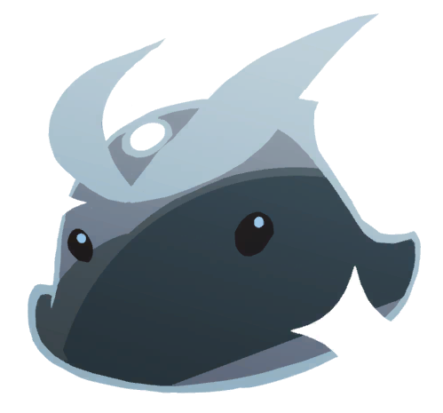 A Swift, Sterling Shimmer Of Static Slime - Slime Rancher Quicksilver Slime (512x512)