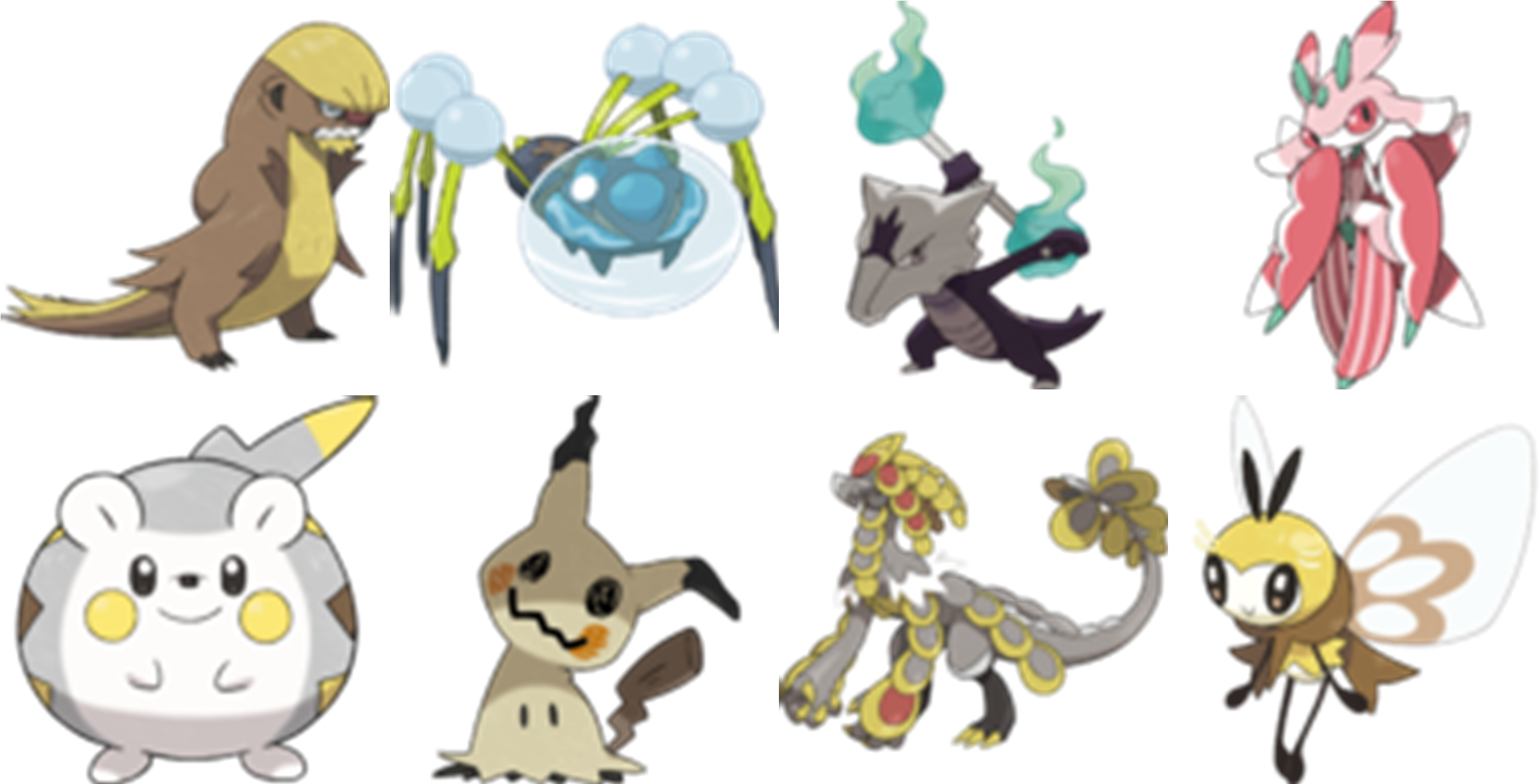 3mib, - Mimikyu Pika Ghost Poke Go T-shirt (3909x1219)