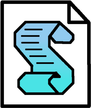 Advanced Vb Script Training - Visual Basic Script Logo (398x500)