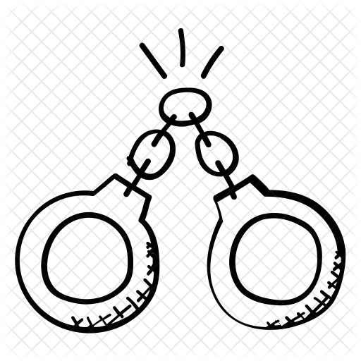 Handcuffs Icon - Stock Illustration (512x512)