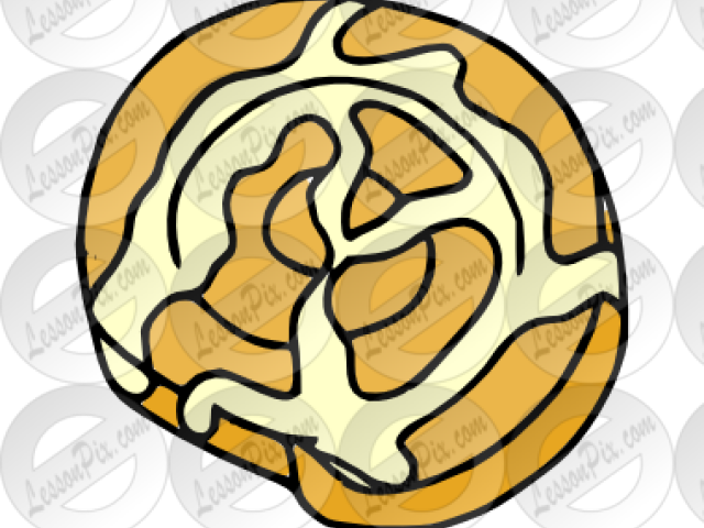 Breakfast Clipart Cinnamon Roll - Clip Art (640x480)