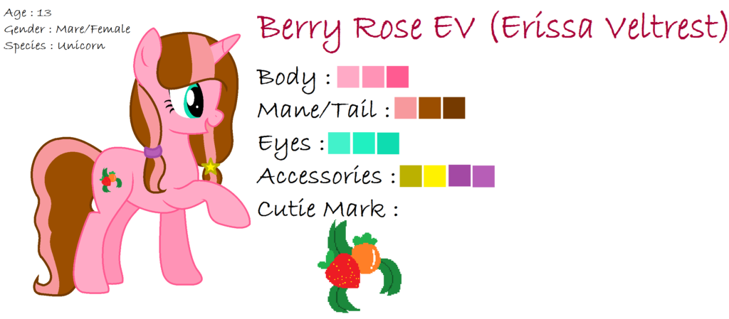 Mlp Berry Rose Ev's Ref Sheet By Cindystaryt - Cartoon (1024x449)