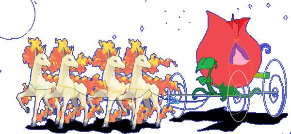 Rose Carriage By Felixnfox - Stallion (600x277)
