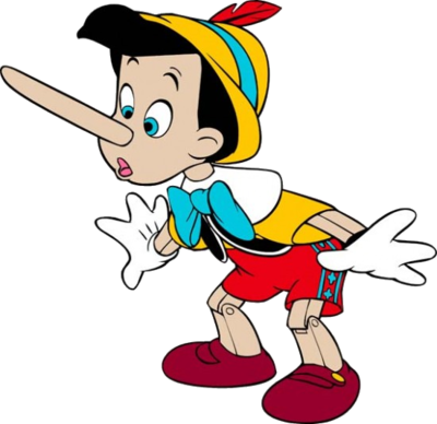 Content Advisor, Recognized Journalist, Bodacious Writer - Pinocchio Png (400x388)
