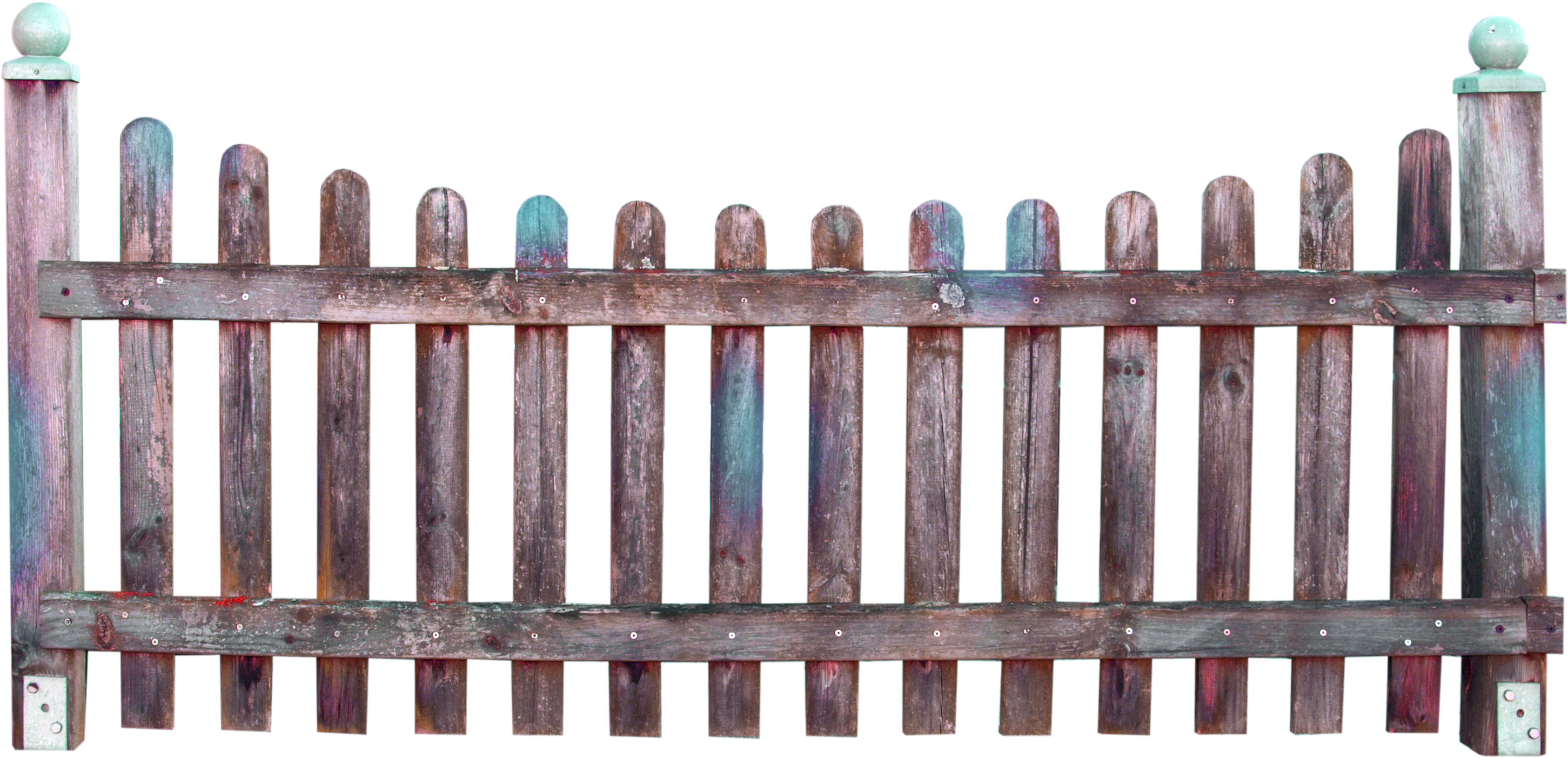 Fence Garden Clip Art - Beach Fence Png (2921x1422)
