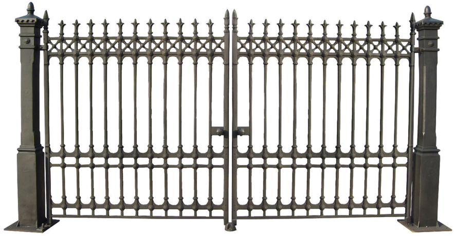 Gate Closed Clipart - Gates Png (900x675)