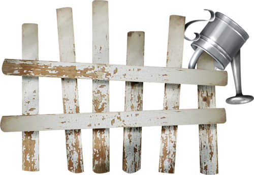 Забор2 И Лейка - Portable Network Graphics (500x344)