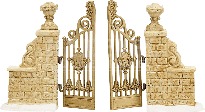 Tudor Gardens Gate - Department 56 Tudor Gardens Gate (850x850)