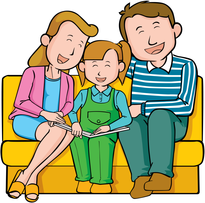 Clip Art - Good Family Clipart (800x793)