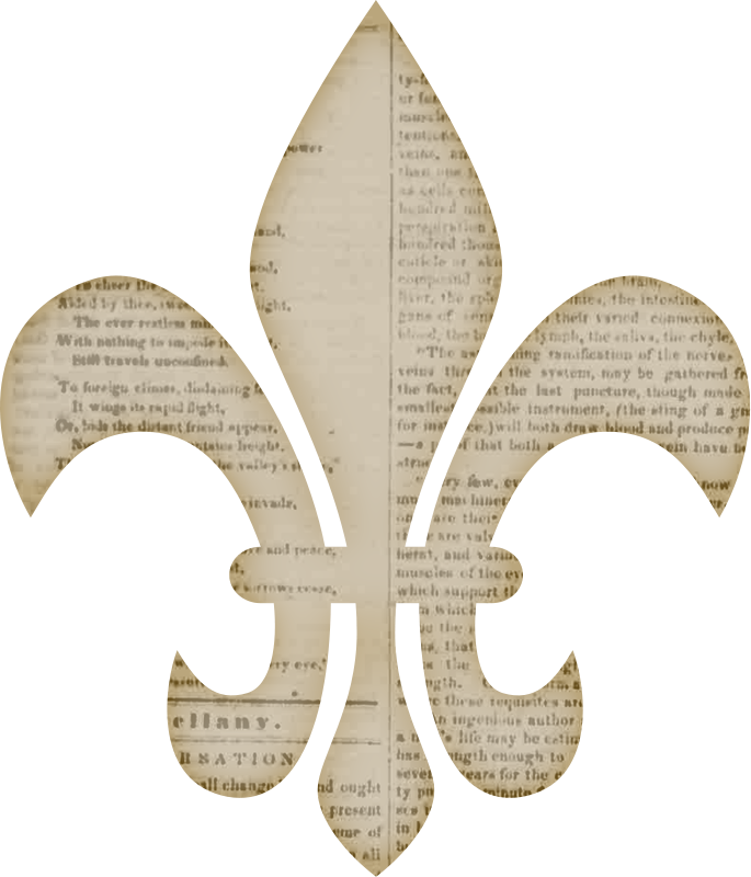 16 Victorian Fleur De Lis Black Medium Resin Garden,emsco - Fleur De Lis Transparent Background (685x800)