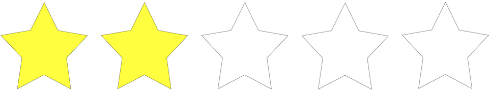 Free Vector Graphic Two Stars Rating Symbols Signs - Symbol (960x480)