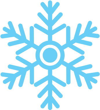 Top 28 Winter Symbols - Snowflake Silhouette (550x550)