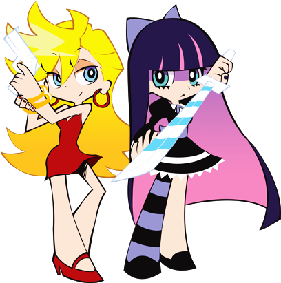 Pantyandstocking - Panty & Stocking (417x420)
