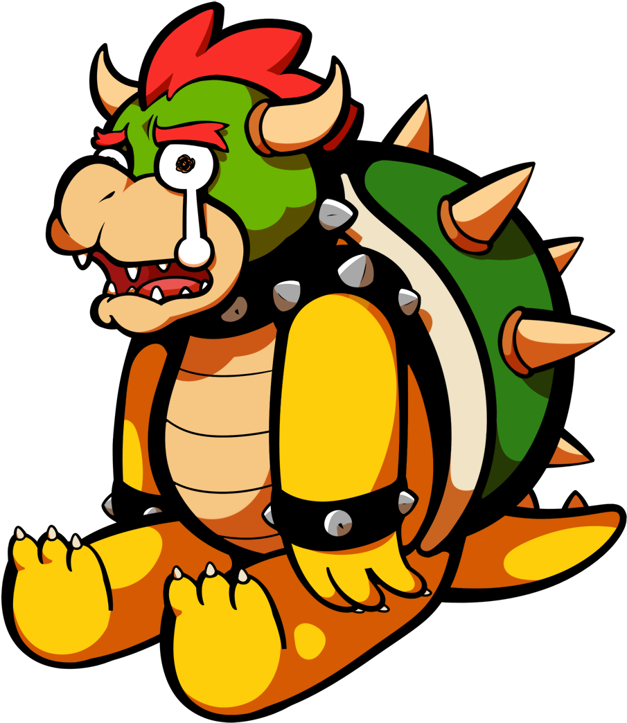 Cry Cry Bowser - Super Mario Rpg Bowser (1000x1171)