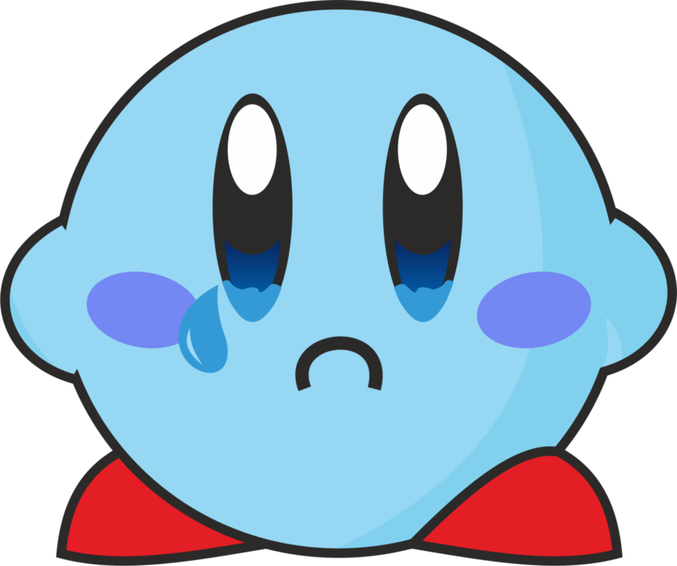 Kirby Cry By Lisuplaygames - Not Approved Write On Dots,black/yellow Dhesive; Self-adhesive,laminated,roll (977x817)
