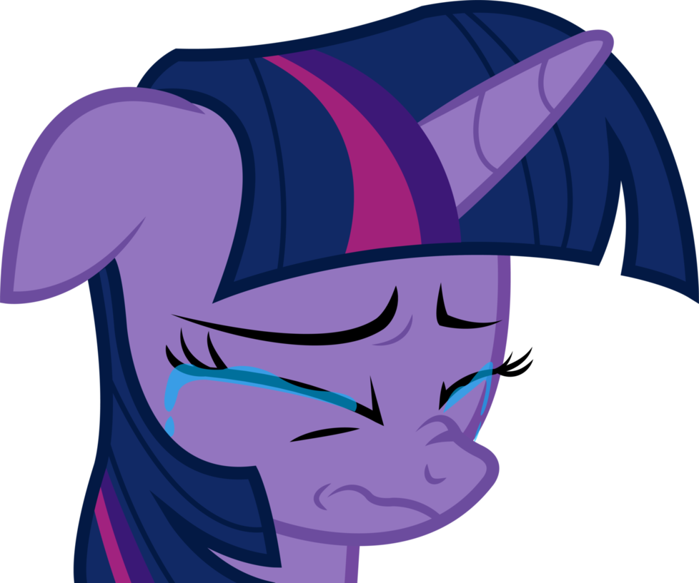 Twilight Sparkle Starting To Cry By Surprisepi - Twilight Sparkle Crying Vector (978x817)