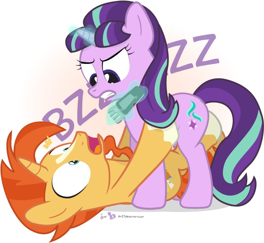 Images And Vectors With The Ship Starburst From My - Mlp Starlight X Sunburst Bebe (945x840)