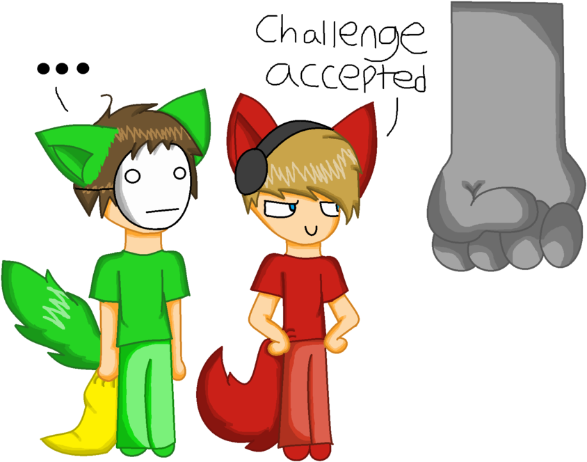 Pewdie And Cry In Bloody Trapland By Katanatiger42 - Cartoon (900x683)