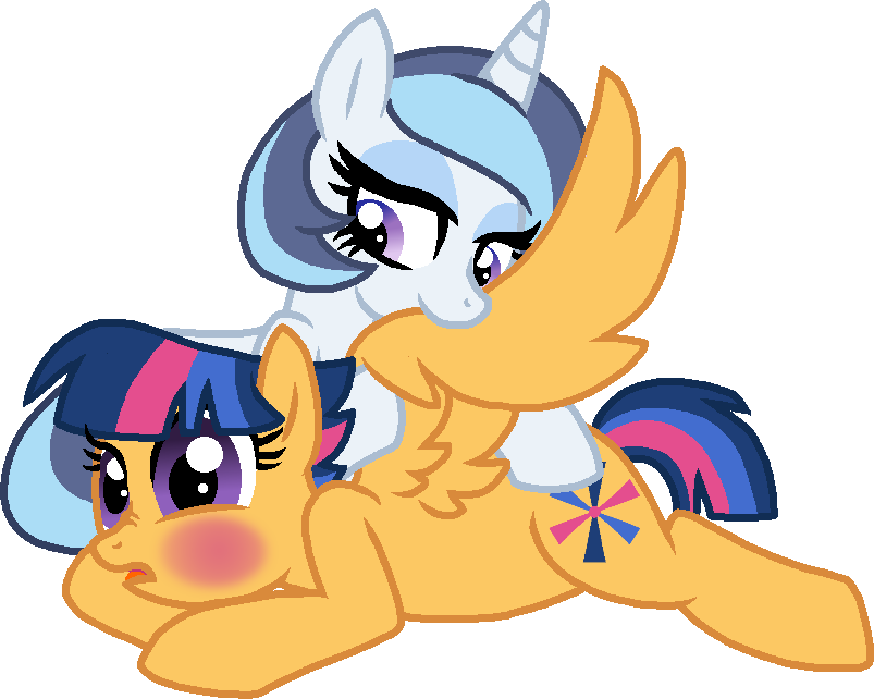 Preening By Starryoak - Mlp Starburst X Dove (803x642)