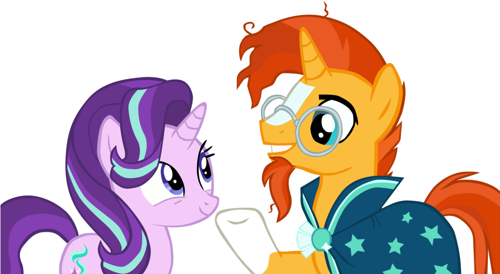 Image Gallery Mlp Sunburst - Mlp Starlight And Sunburst Vector (1024x571)
