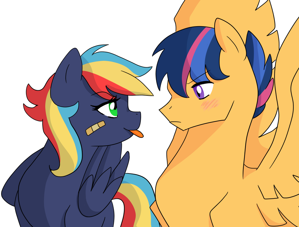 Prism Bolt X Starburst - Mlp Starburst And Prism (1024x780)