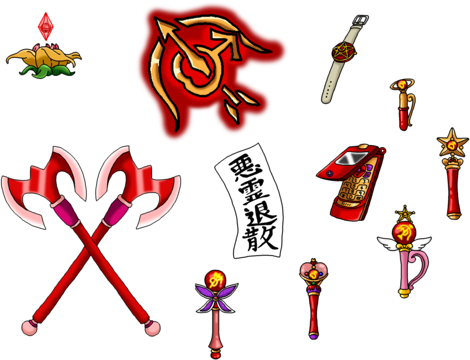 Nsg Sailor Mars's Items By Nads6969 On Deviantart - Sailor Mars Symbol (1048x763)