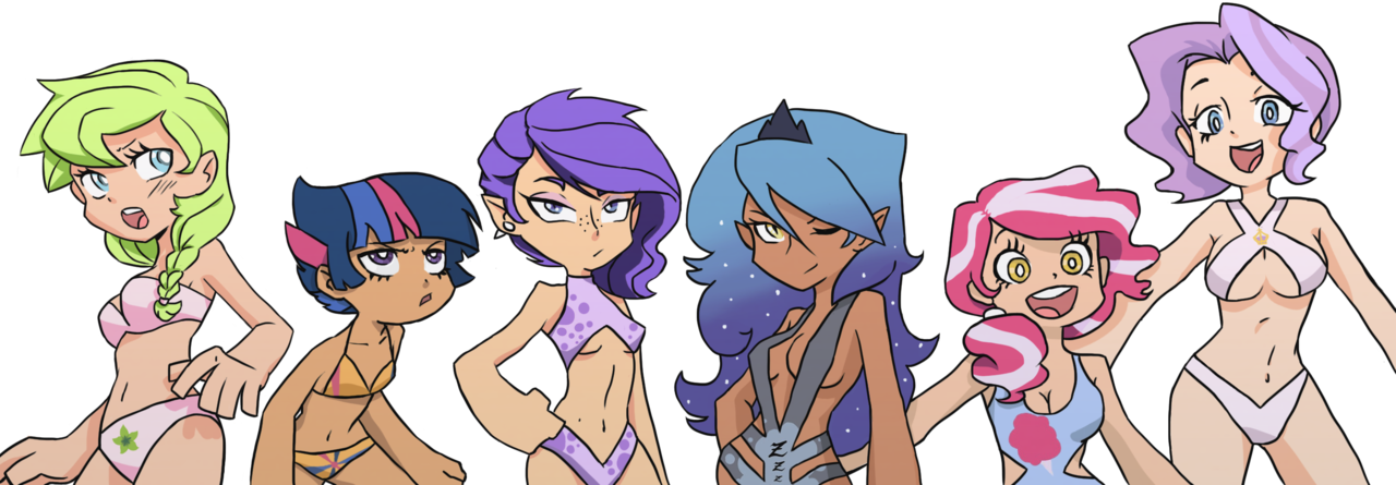 Kilala97 Girls By Medemeo - Mlp Next Gen Human (1280x445)
