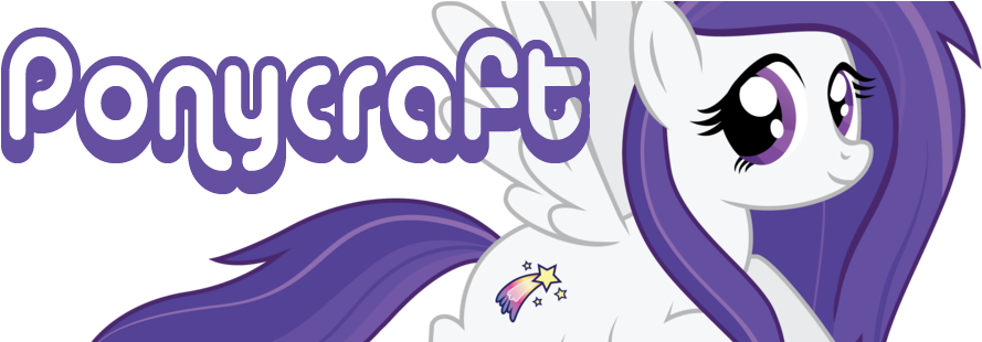 Starburst Ponycraft Banner By Jaelachan-d4h5t06 - My Little Pony Minecraft Ip Server (900x309)