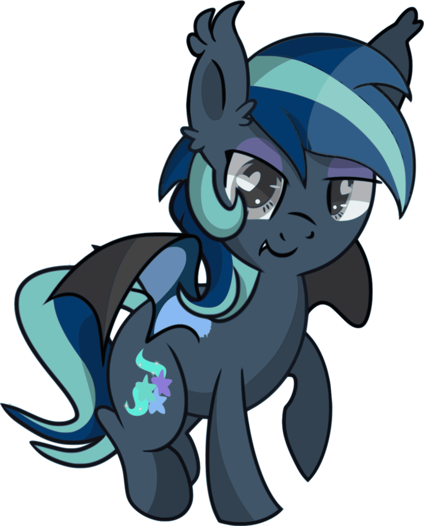 Digimonlover101, Bat Pony, Heart Eyes, Oc, Oc Only, - Cartoon (825x1024)