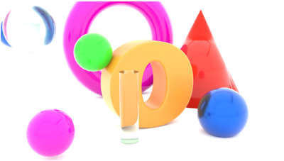 3d Typeface - 3d Illustration - Play (400x300)