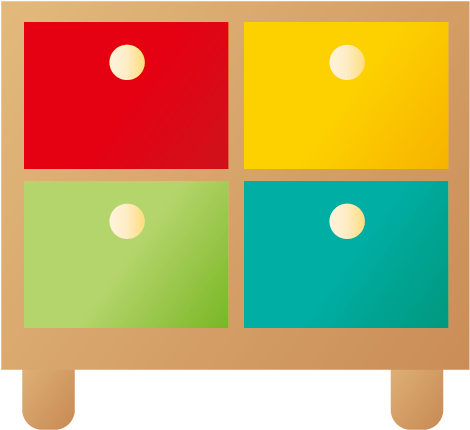 お片づけ ④ - Sideboard (625x625)