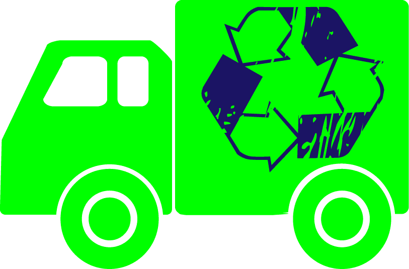 Trash Clipart Trash Removal - Wood Recycling (813x535)