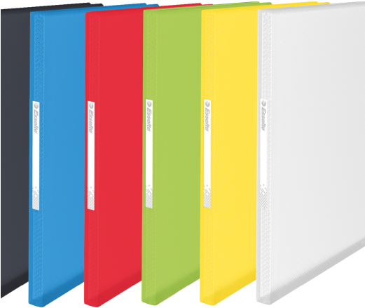 Carpetas - Esselte Vivida Soft Pp 20 Pockets Display Book - Green (520x520)