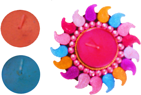 Rasmy Candles Stone Water Floater - Candle (500x500)