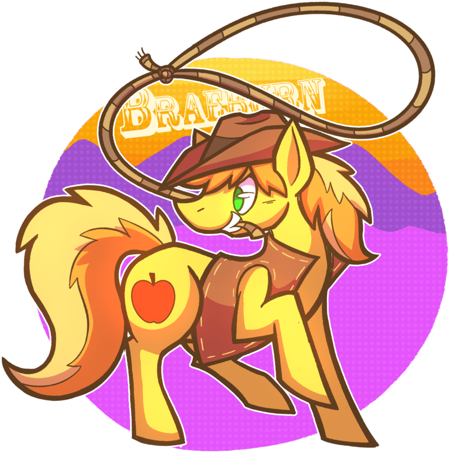 Braeburn By Mister-markers - Cartoon (890x897)