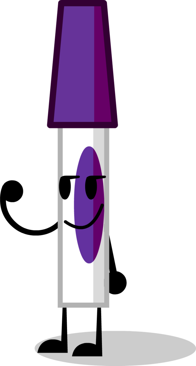 Marker By Kitkatyj - Bfdi Recommend Characters (655x1220)