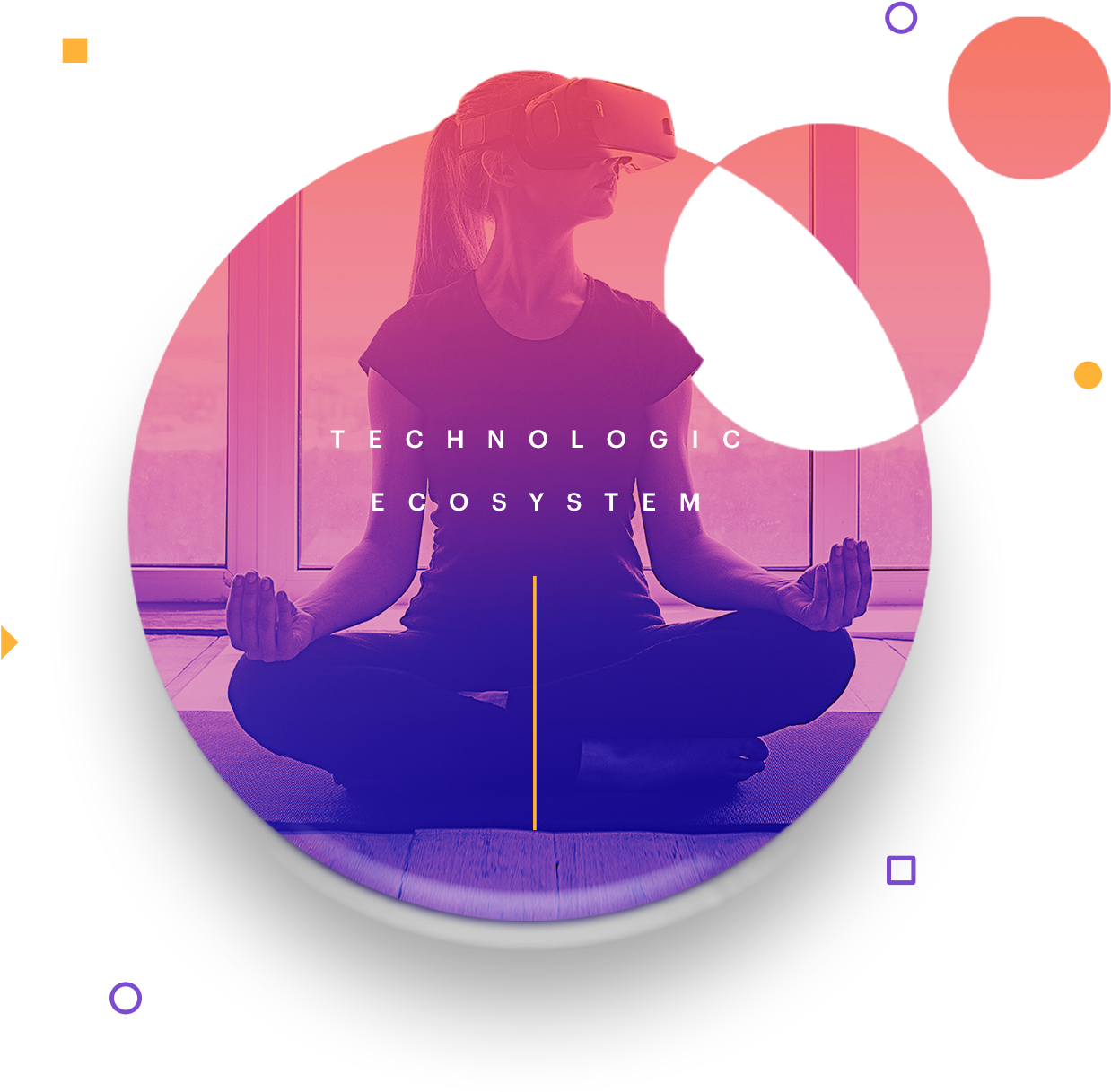 Technologic Ecosystem And Inborn - Graphic Design (1500x1385)