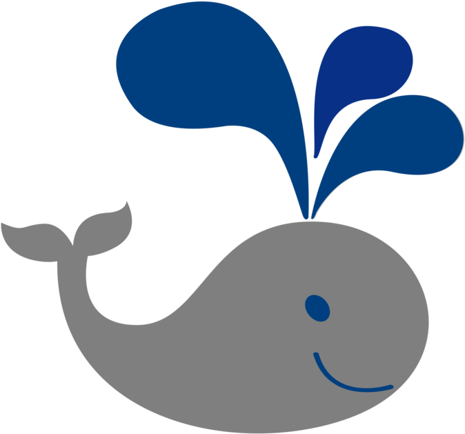 Whale Clipart Grey Whale - Whale Clipart Free (700x700)