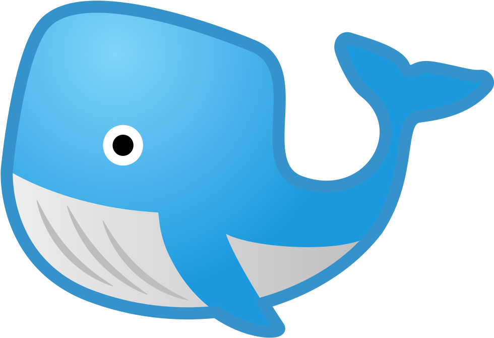 Whale Clipart Emoji - Whale Icon (1024x1024)