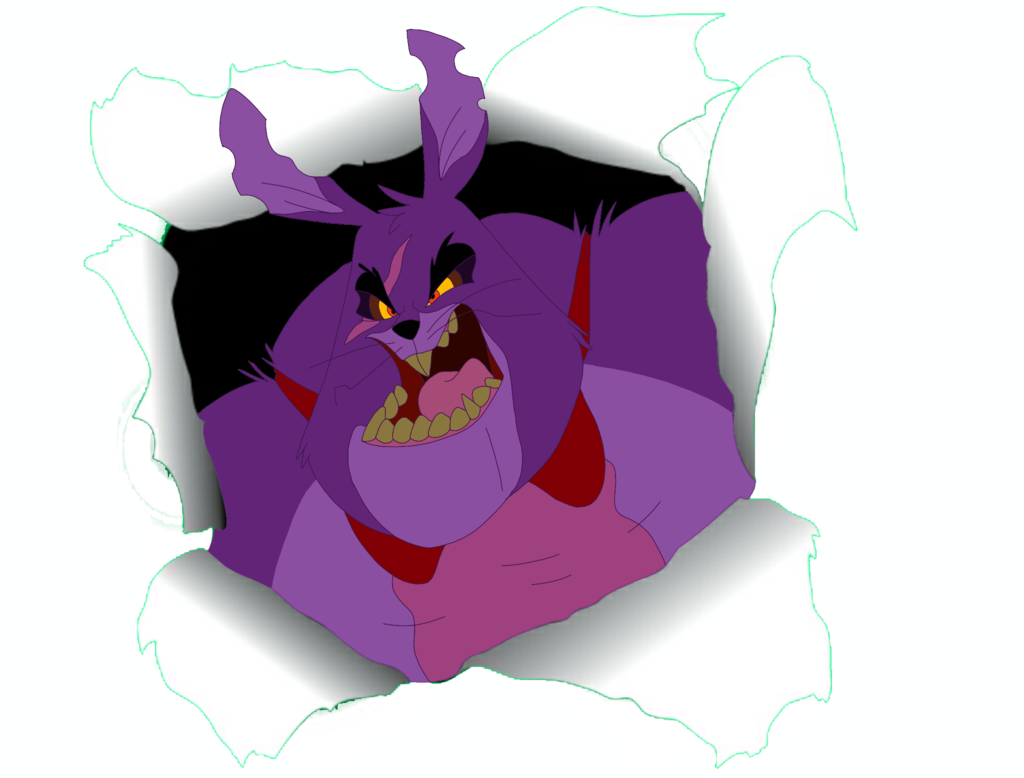 Nightmare Bonnie T-shirt Design Remake By Purapuss - Illustration (1024x778)