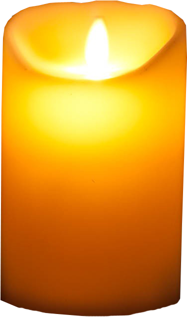 Burning Candle On Transparent Background Stock Vector - Transparent Background Candle Transparent (400x650)