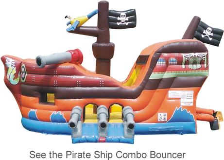 Pirate Ship Bounce House Central Florida (461x366)