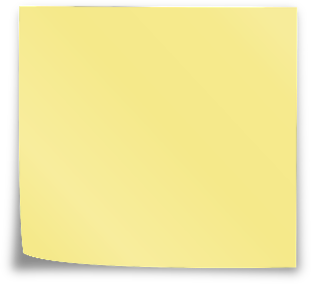 Post-it, Reminder, Sticky Note, Yellow, Office - Parallel (640x584)