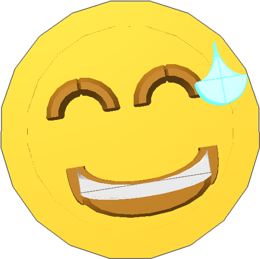 It's Pretty Low Quality, But, I Need Coins, Plz, Donate - Smiley (768x768)