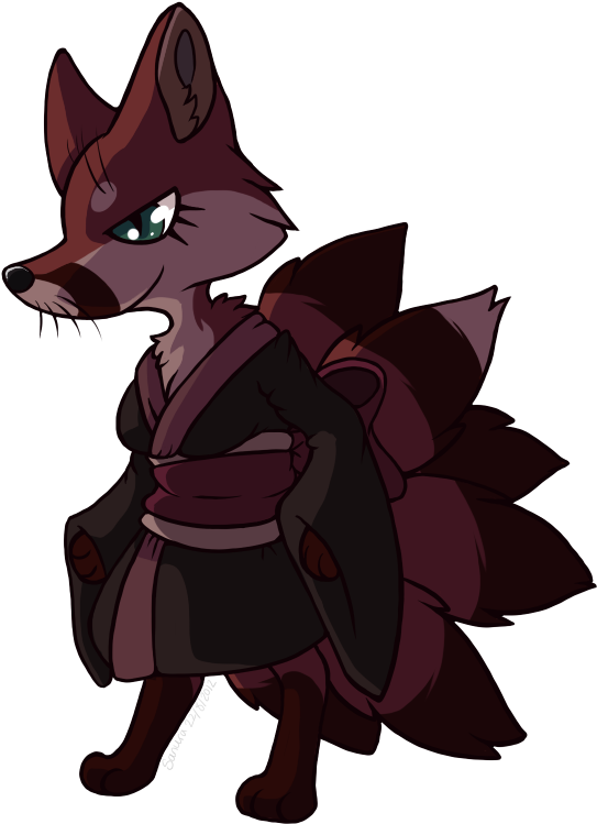 Chibi Anthro Kumiko Again - Cartoon (569x767)