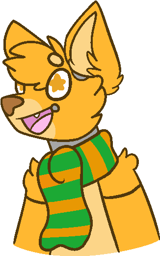Cat With Star Eyes By Lovinghusky - Cartoon (495x550)