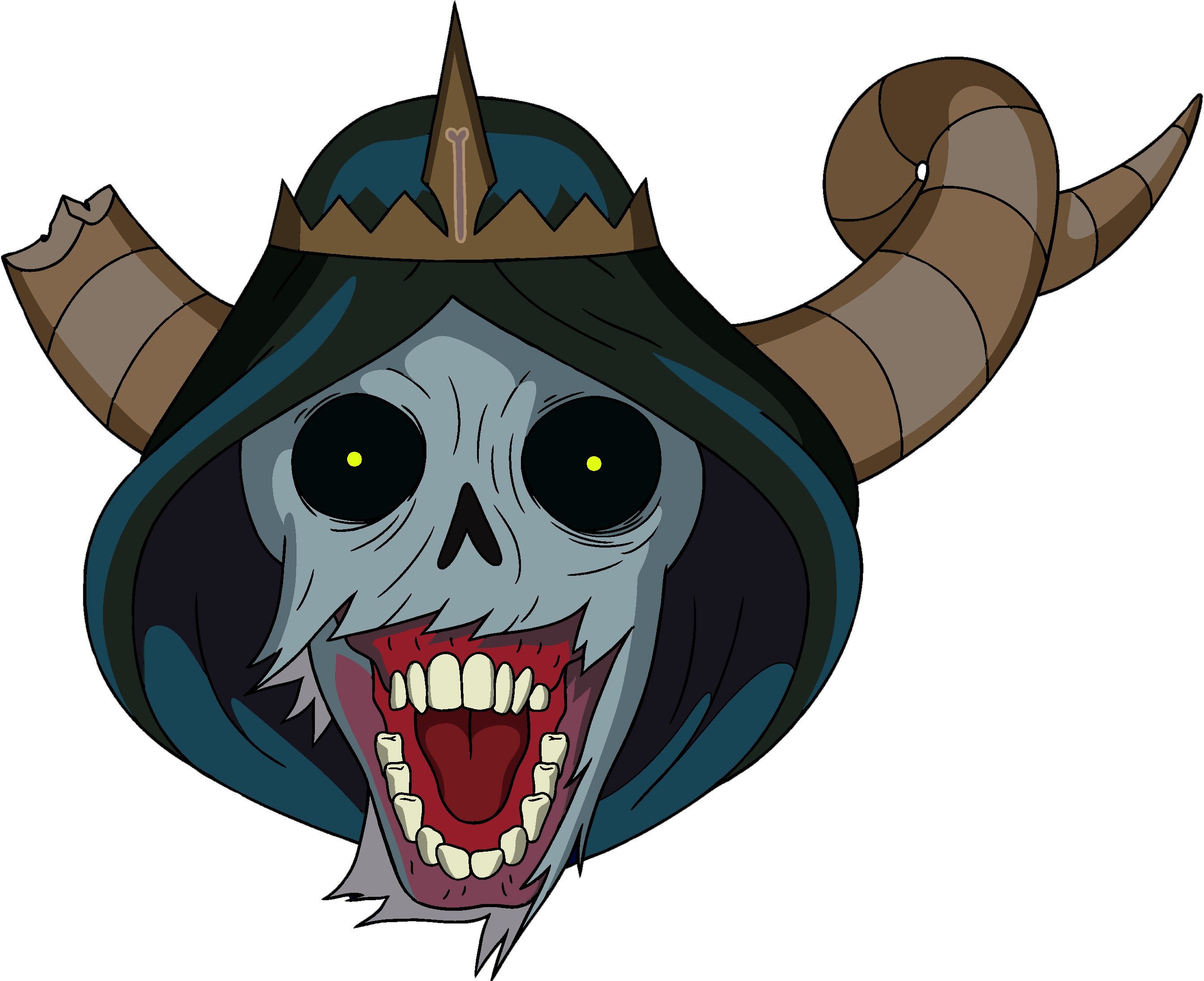 Marceline The Vampire Queen Ice King Finn The Human - Lich Adventure Time Quotes (2688x2191)